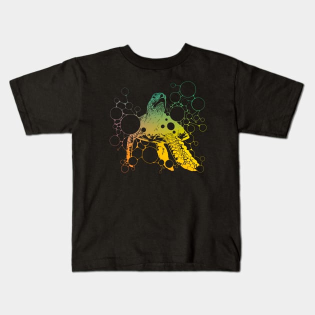 Sea Turtle Kids T-Shirt by Nature Pop Shop